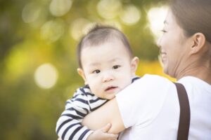 赤ちゃんとお母さん